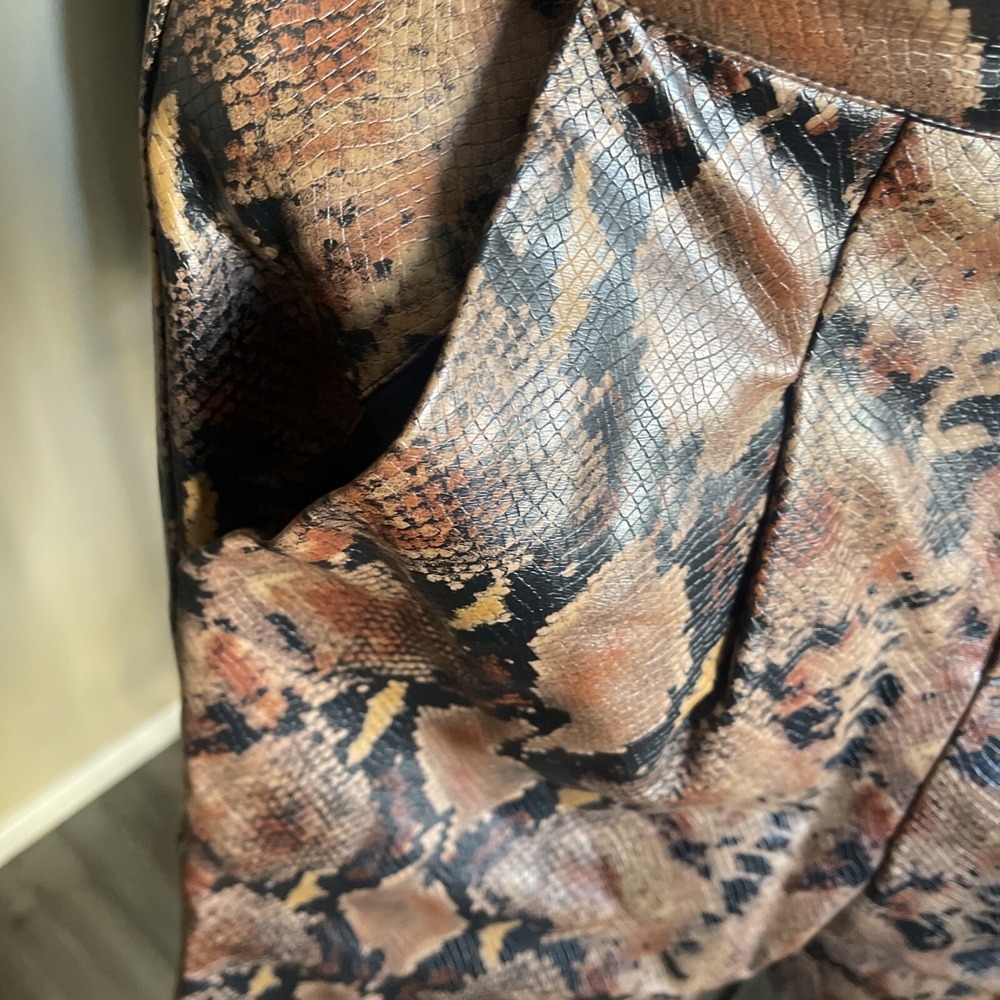 Rony Kobo Snake Print Pants Size Small - Picture 6 of 10
